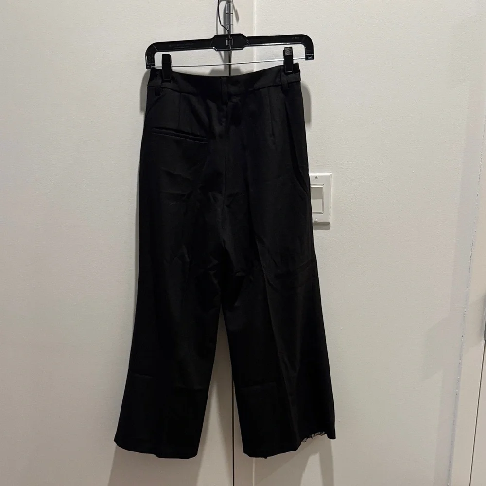 Petit Studio Wide Leg Pants with black and white stripes detail size XS - Picture 4 of 4